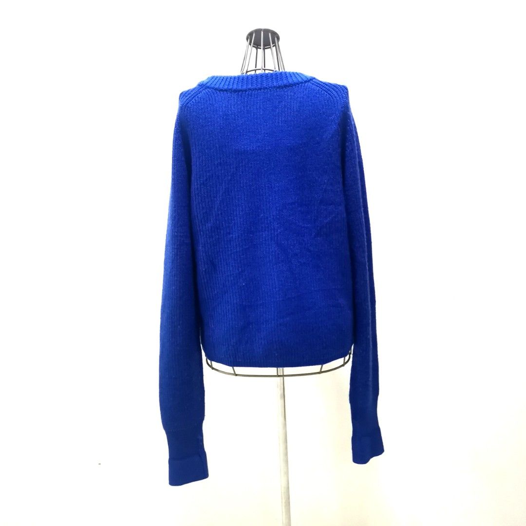 Marc by Marc Jacobs Cable Knit Blue Sweater