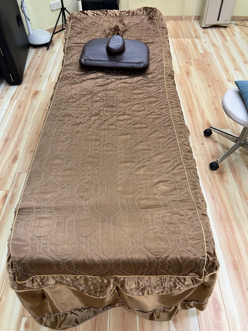 Massage bed sales with stool