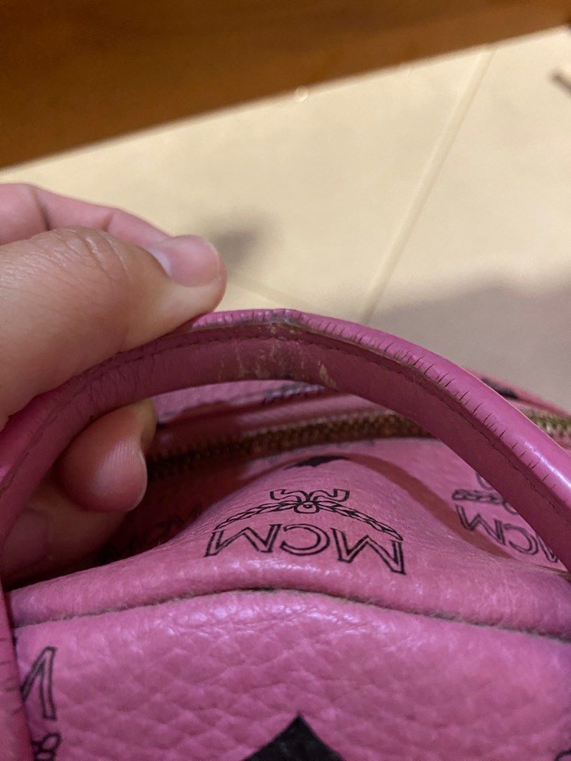 Mcm neon best sale backpack