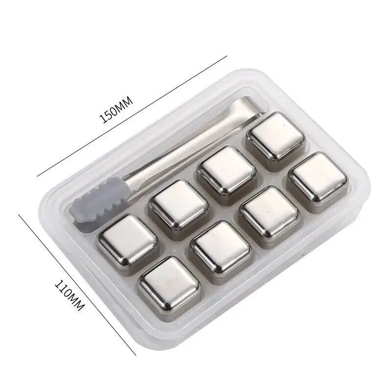 Metal Ice Cubes resusable, TV & Home Appliances, Kitchen Appliances
