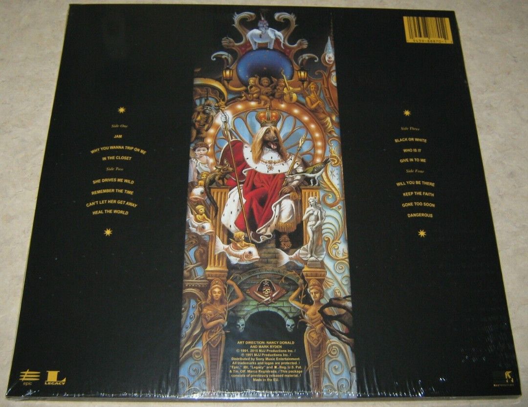 Michael Jackson - Dangerous vinyl (Category: Vinyls) located in Manila. Submitted by jhenaloymerchandise (Listing ID 1263228728, Image 2). Description: Michael Jackson - Dangerous (2LP) = ₱5500 (Walmart Exclusive) Brand New sealed made in USA.