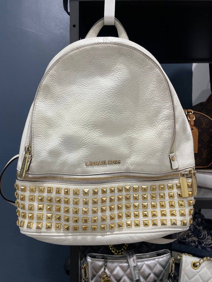 PRIDE Elliot Medium Pebbled Leather Backpack | Michael Kors