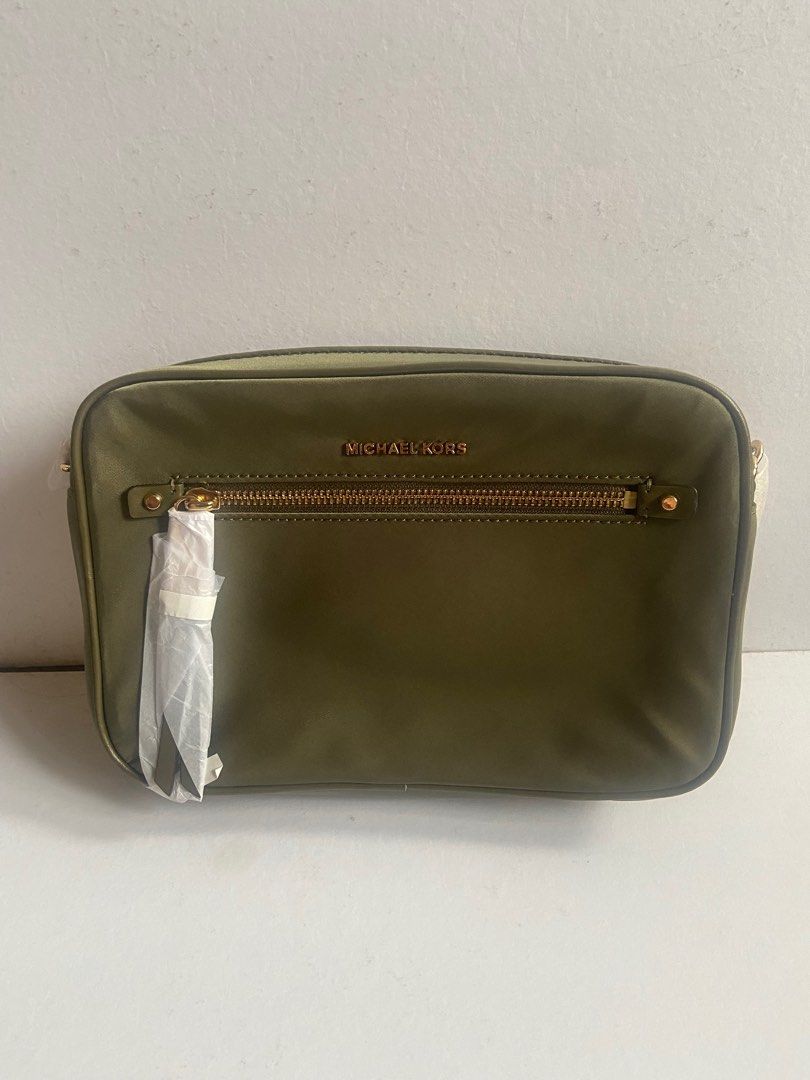 Michael Kors Polly Large Nylon Crossbody Bag Men s Fashion Bags