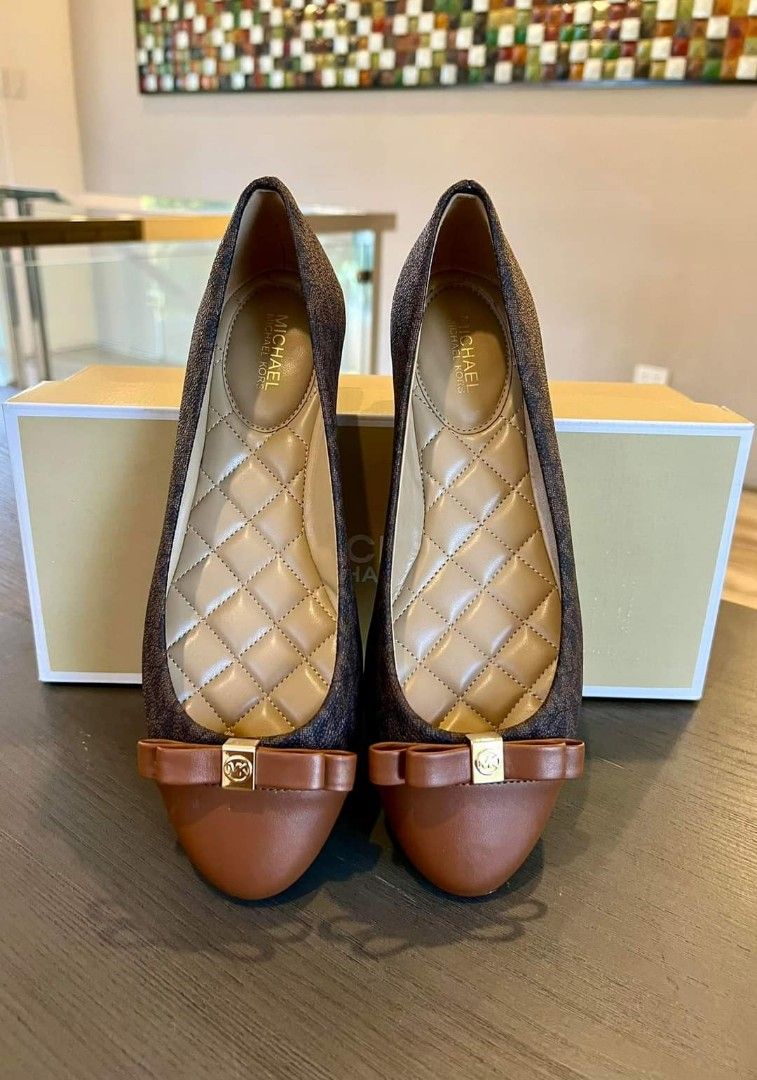 Michael kors shoes brown clearance