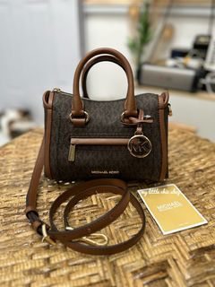Mercer Extra-Small Pebbled Leather Crossbody Bag – Michael Kors Pre-Loved