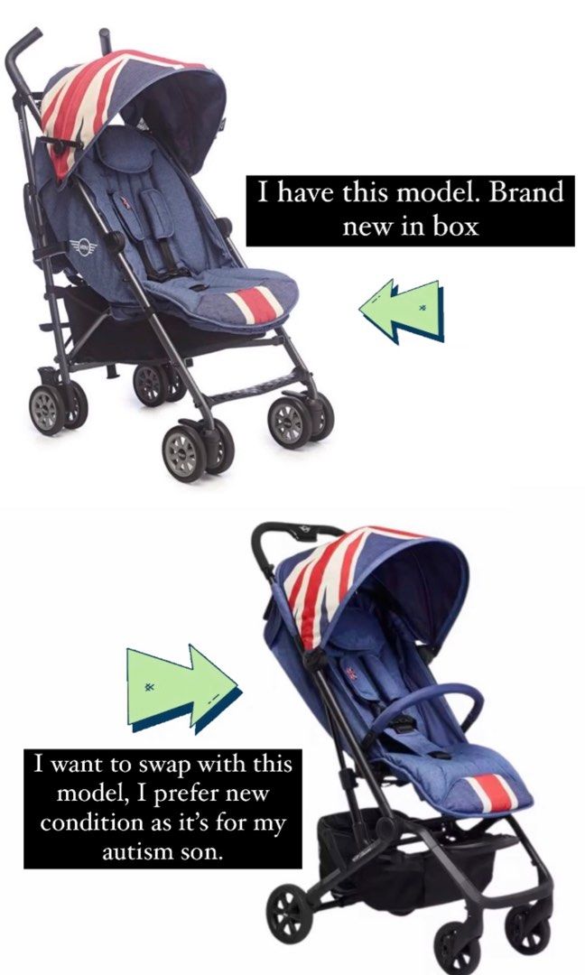 MINI by Easywalker buggy Union Jack Vintage