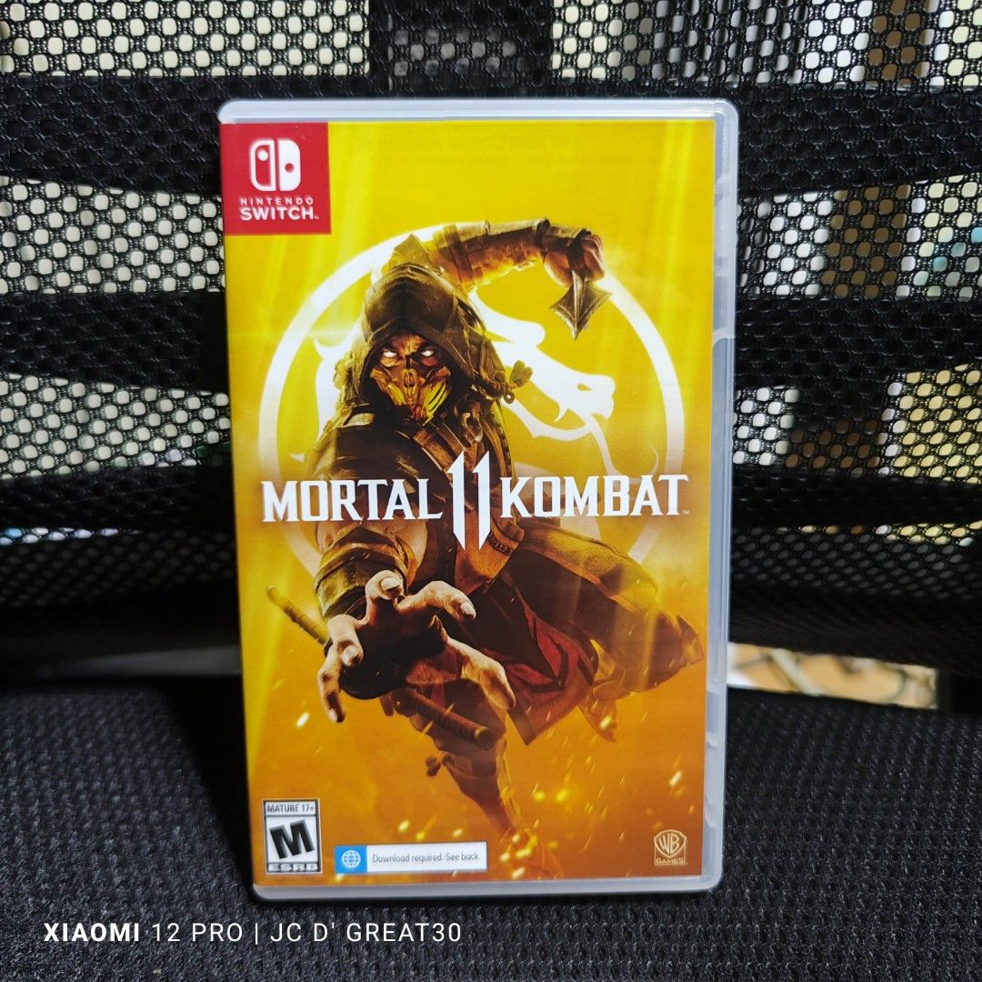 Mortal Kombat 11 Switch Game, Video Gaming, Video Games, Nintendo on ...