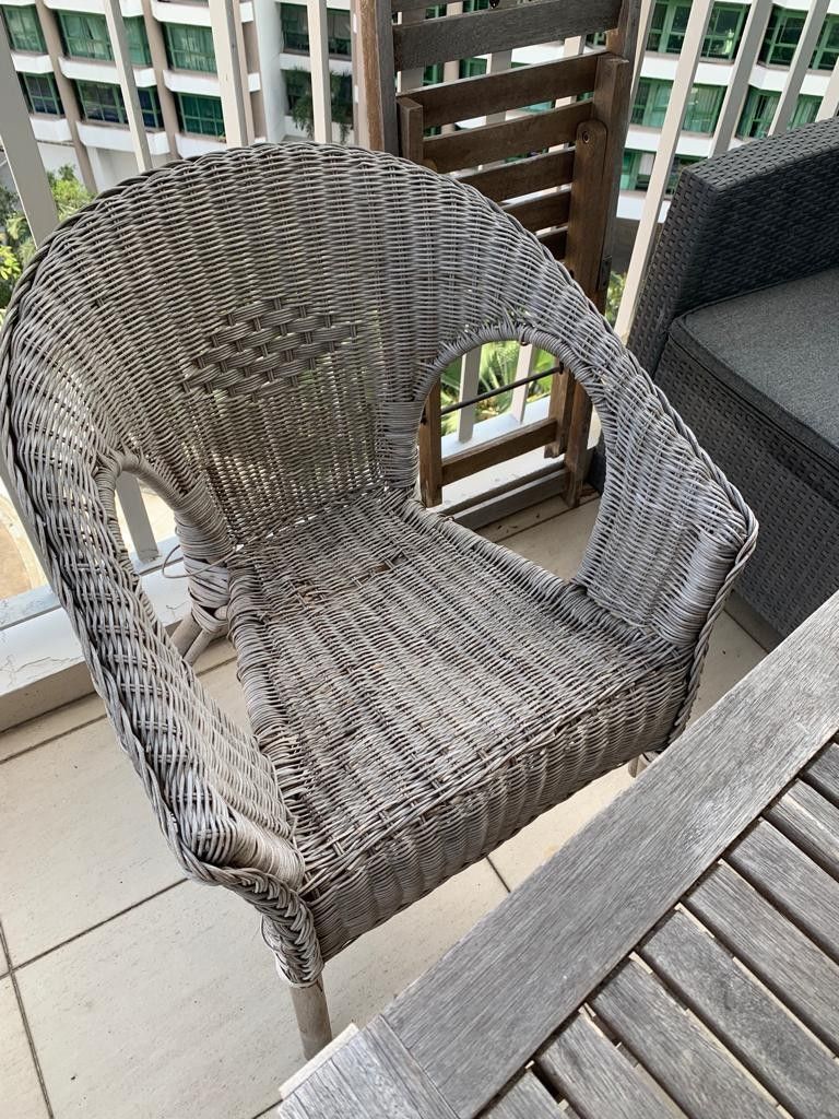 Moving out give away outdoor furnitures, Furniture & Home Living