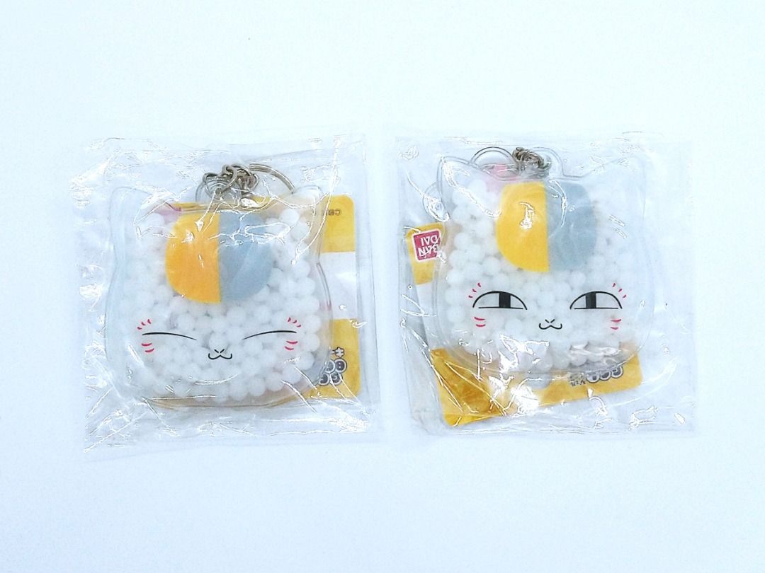 Natsume Yuujinchou Nyanko sensei Gel Beads Keychain Authentic Hobbies Toys Memorabilia Collectibles J Pop on Carousell