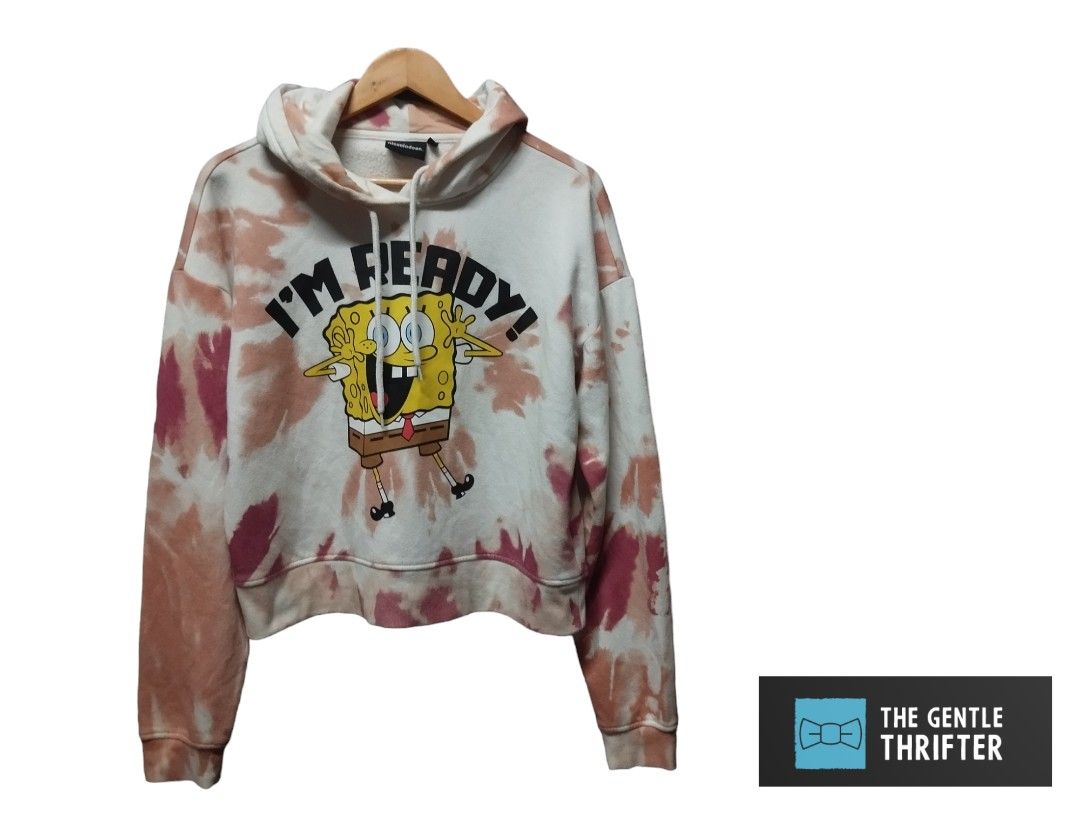 Tie dye new arrivals spongebob hoodie