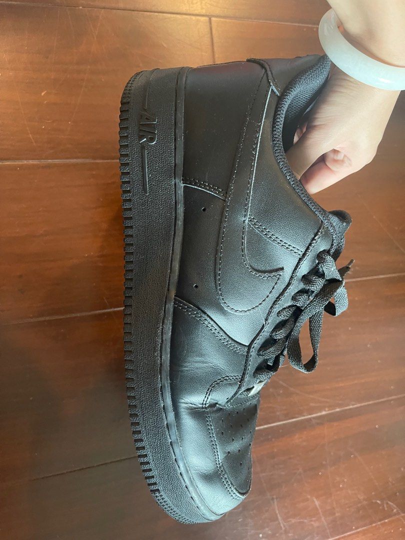 Nike AF1 Black Men s Fashion Footwear Sneakers on Carousell