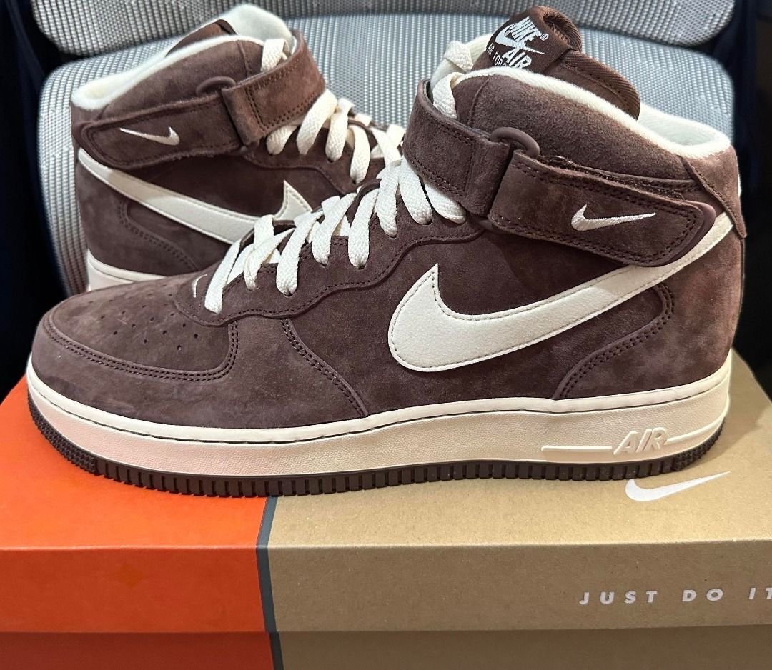 Nike air force 2024 1 mid 07 suede