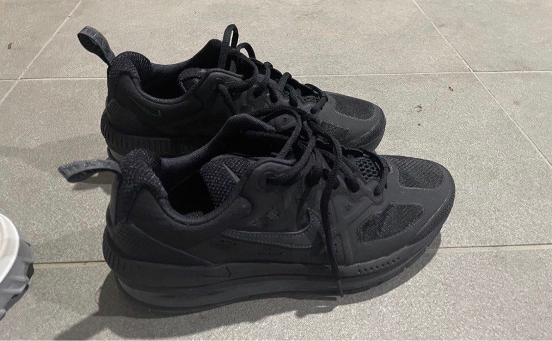 Nike air max online 1 womens triple black