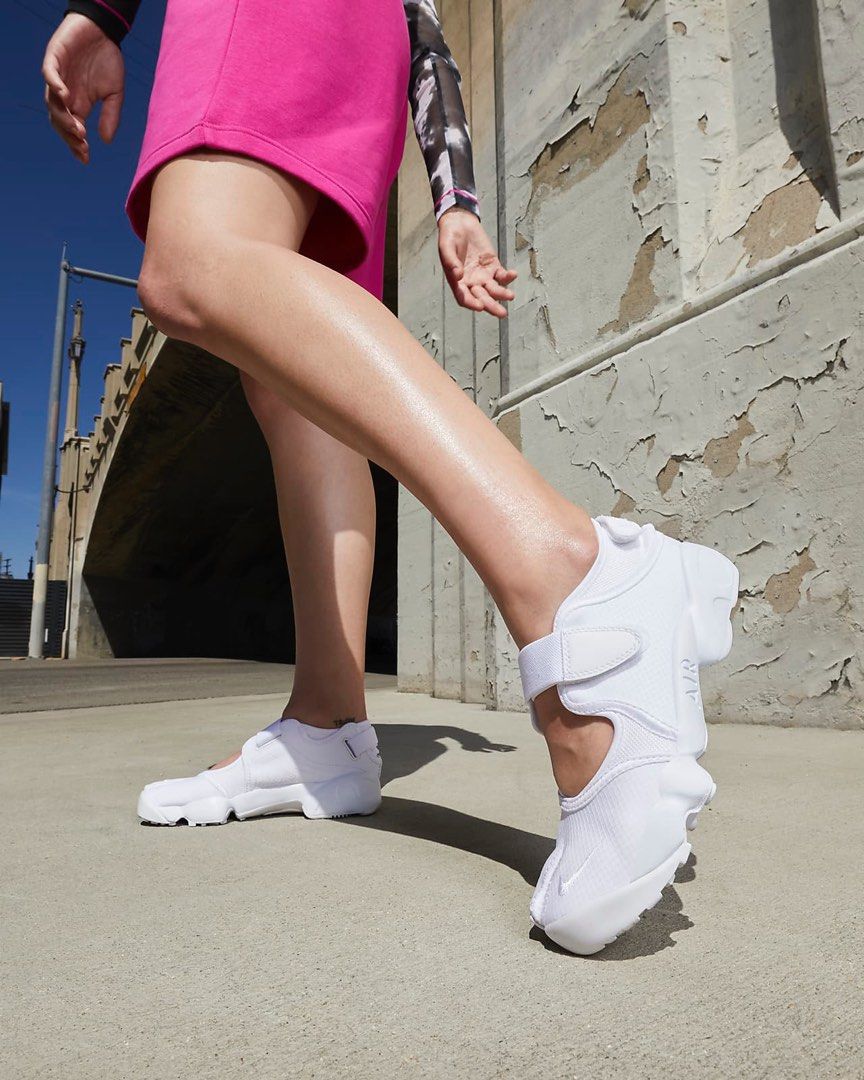 Nike Air Rift Breathe White Women s Fashion Footwear Sneakers