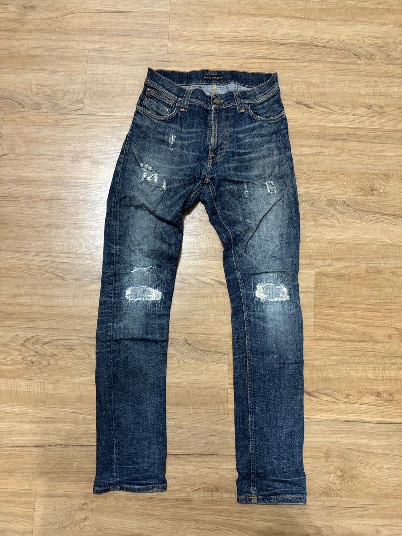 Nudie distressed hot sale jeans