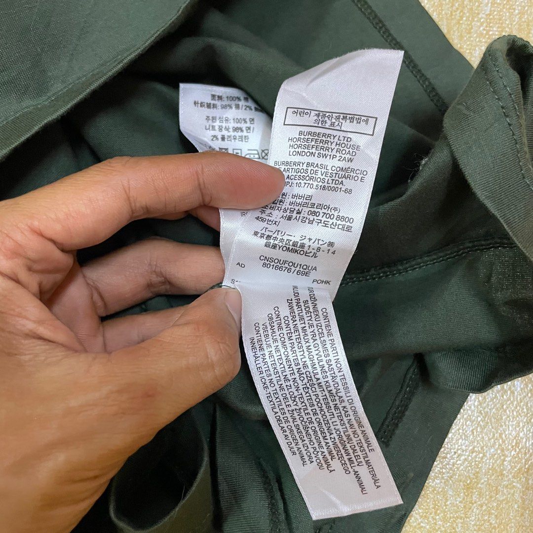 Burberry origen deals logo