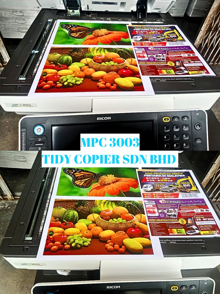 Office Colour Printer, Scanner & Photocopier Ricoh MPC 3003, Computers