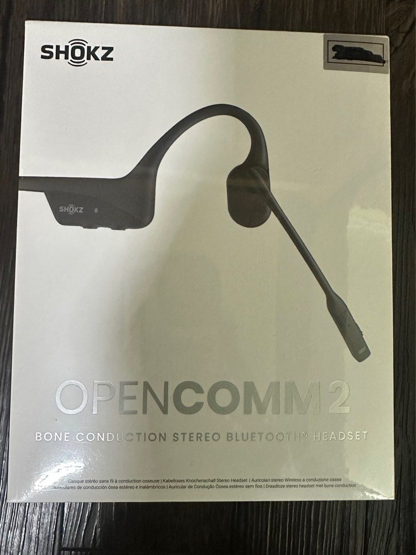 OpenComm2 UC Casque stéréo Bluetooth à conduction osseuse - Shokz