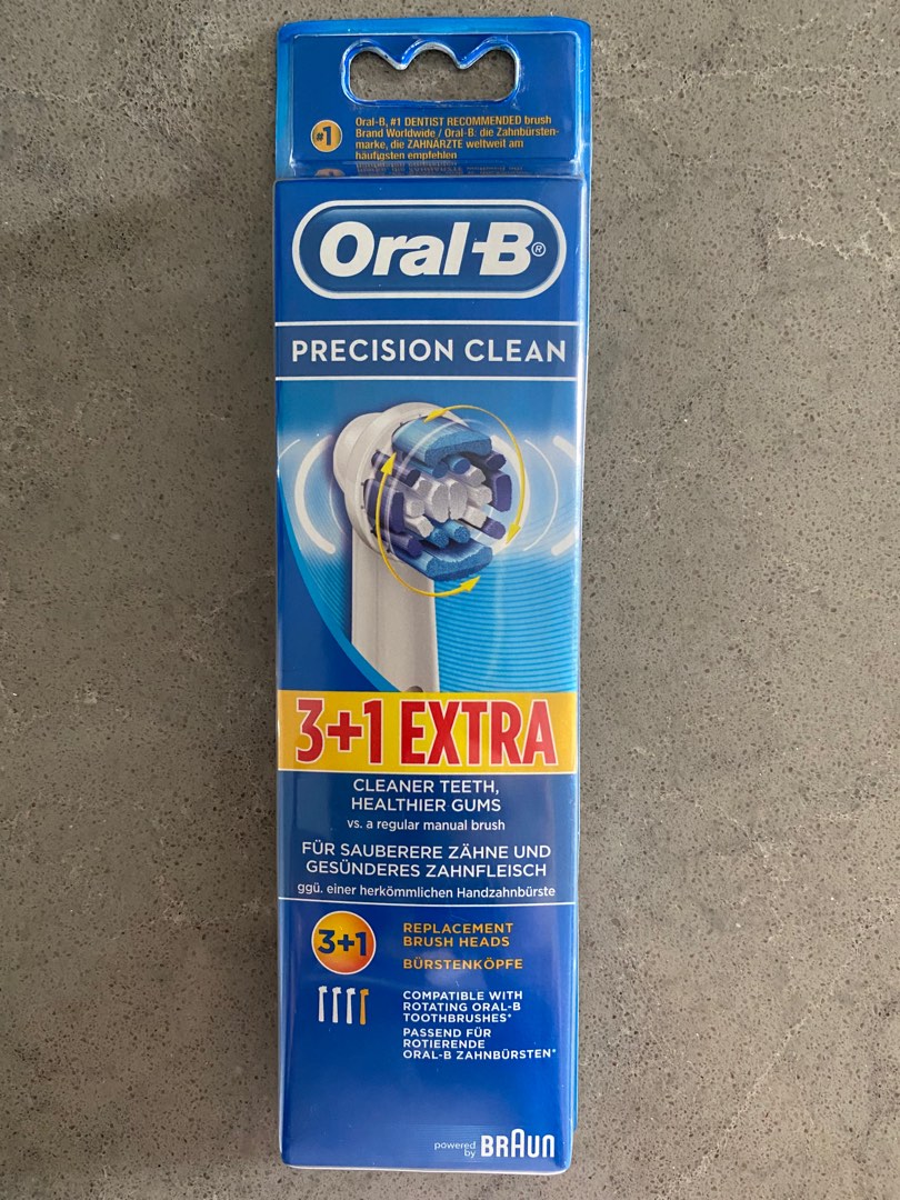 Oral B Braun Electric Toothbrush replacement brush heads, Beauty