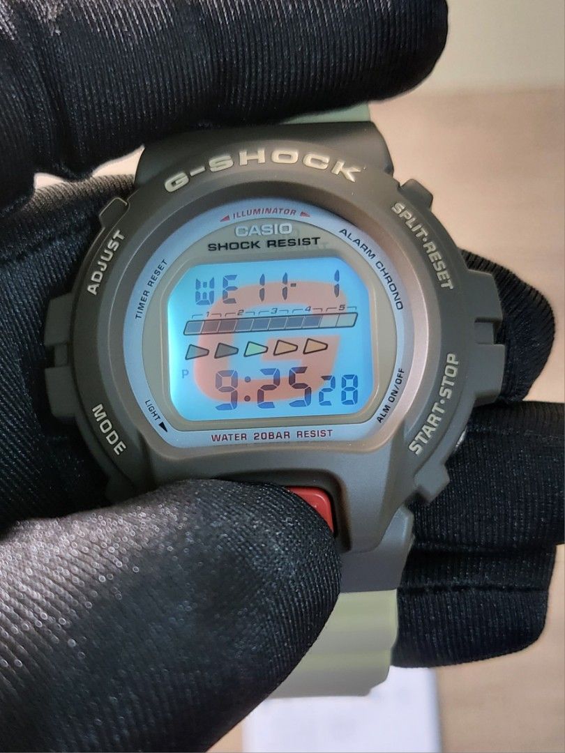 ORIGINAL G SHOCK Retro Series Sepia Resin DW 6600PC 5DR HARGA