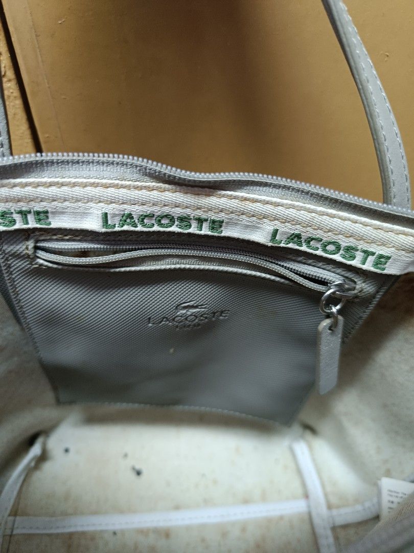 Original lacoste bag clearance