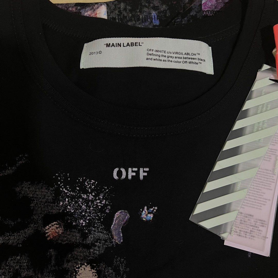 Off white seeing top things tee black