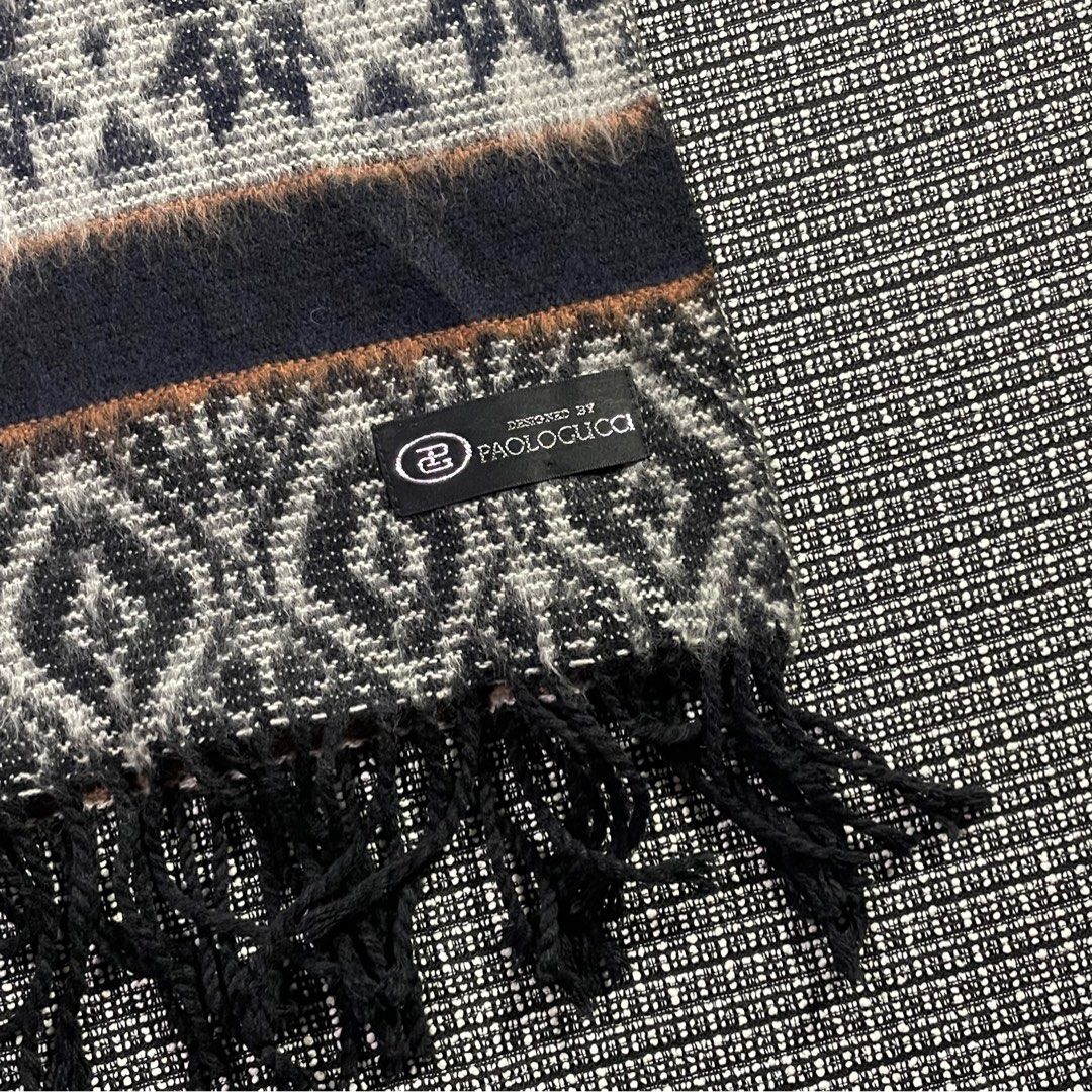 PAOLO GUCCI Scarf (Category: Luxury Accessories) located in Bulacan. Submitted by vanitylab (Listing ID 1263276795, Image 2). Description: Condition: 9/10 Description: No issues. - Can provide more details like measurements, for Shirts and Jackets : Shoulder to shoulder, Hem, Sleeve length, For bottoms : Inseam, Front Rise, Thigh, Knee - Lighting affects the true color of the item, sometimes appears lighter or sometimes darker than its usual colo