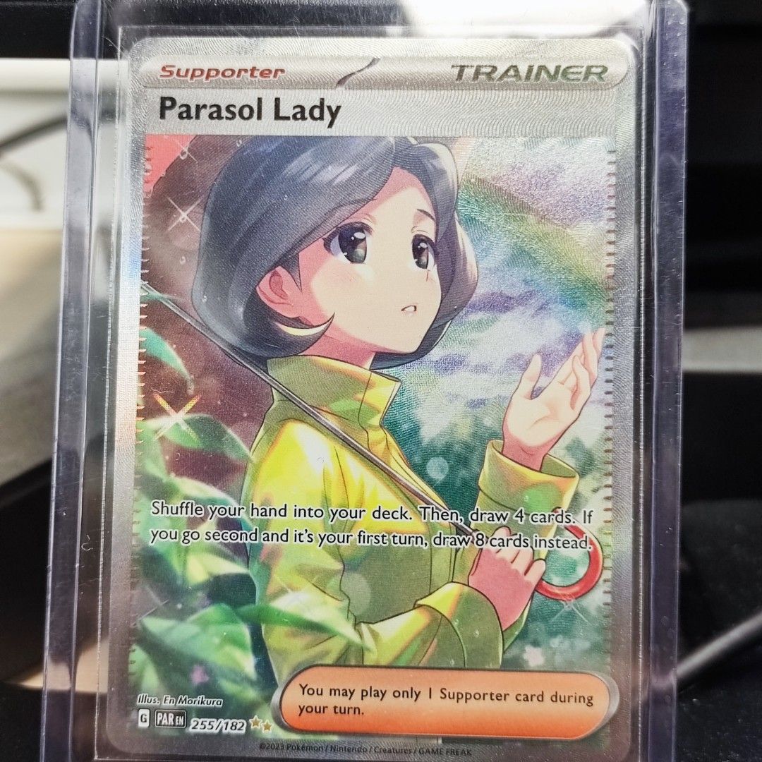 Parasol lady Paradox Rift Pokemon TCG