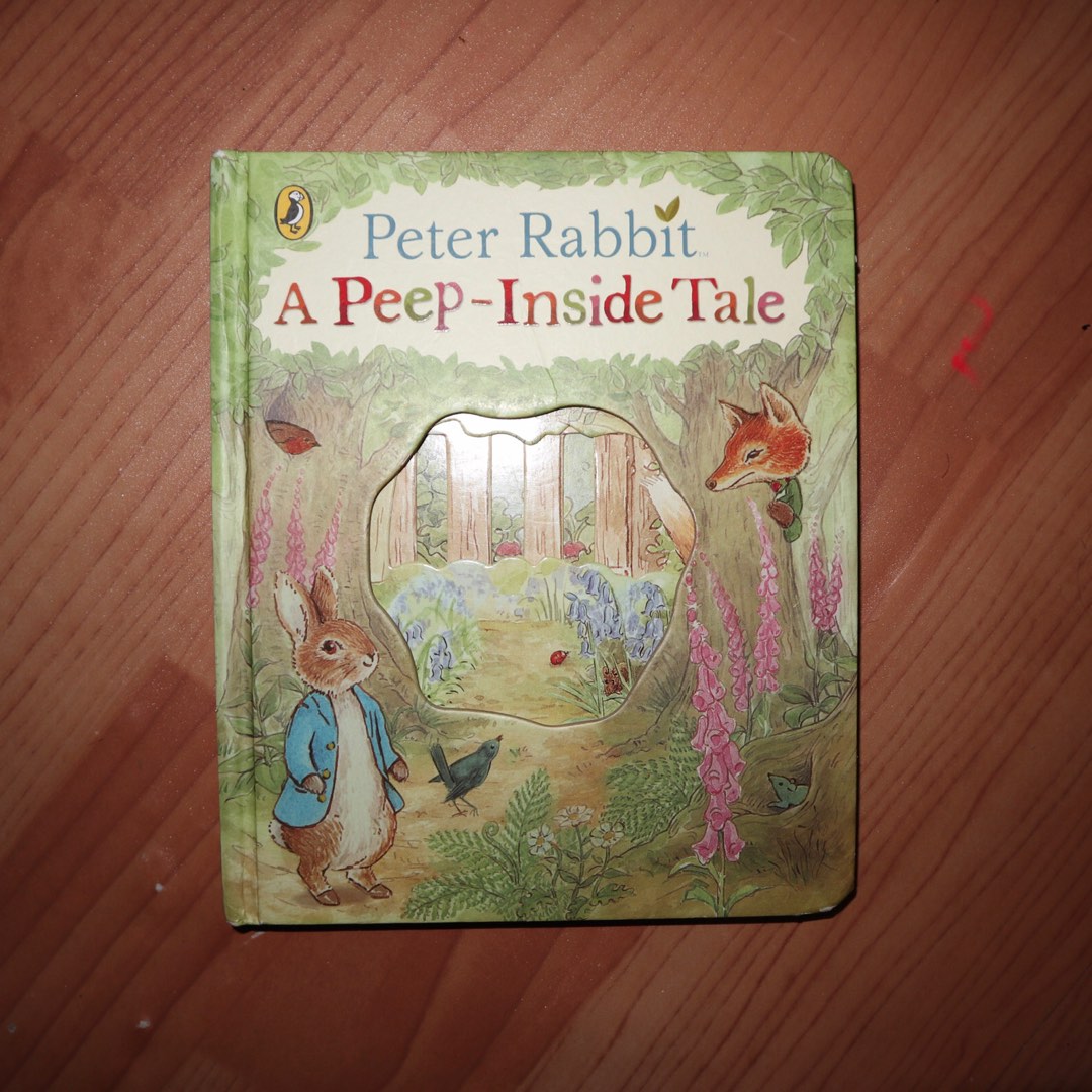 Peep Rabbbit Peter Rabbit | Peep inside tale, Hobbies & Toys, Books & Magazines ...