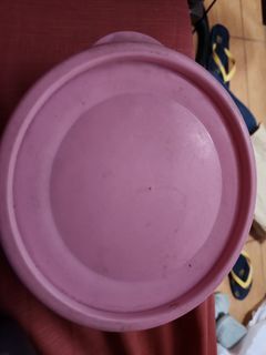 PINK PLASTIC CONTAINER