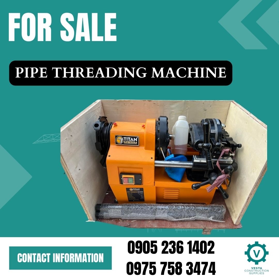 PIPE THREADING MACHINE, Commercial & Industrial, Construction Tools