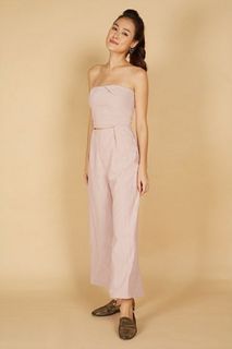 Playdress tube stripe jumpsuit
