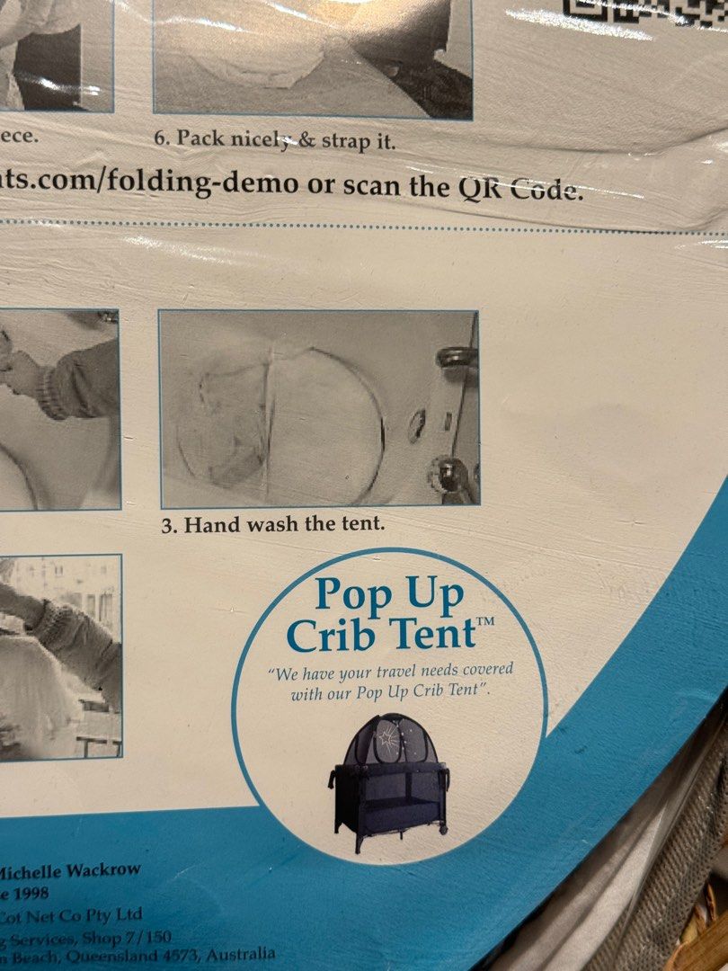Pop up sales crib tent folding