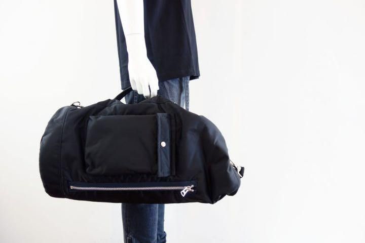 Porter Sacai 2-way duffle, 男裝, 袋, 腰袋、手提袋、小袋- Carousell