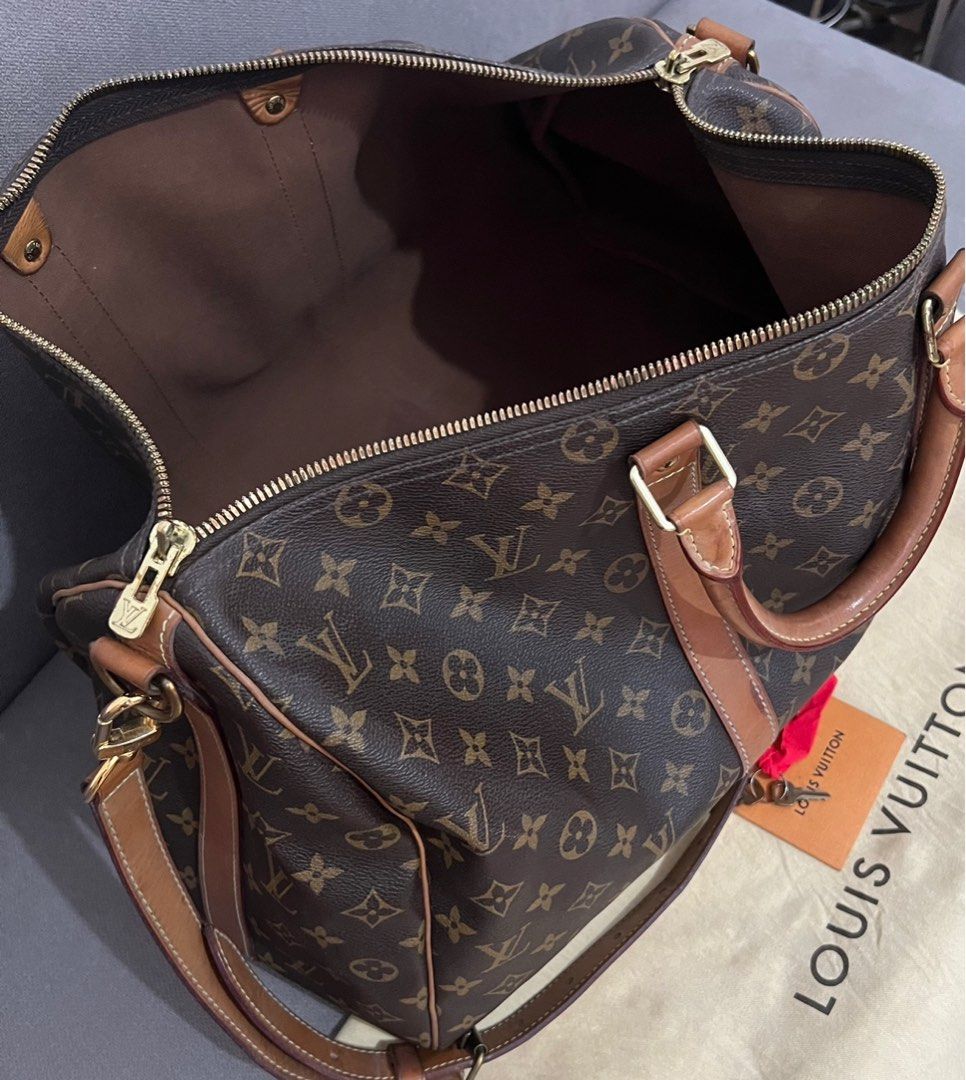 LV Keepall Bandoulière 45, Luxury, Bags & Wallets on Carousell