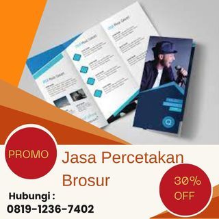 PROMO, Call  0819-1236-7402, Jasa Percetakan Brosur di Sragen