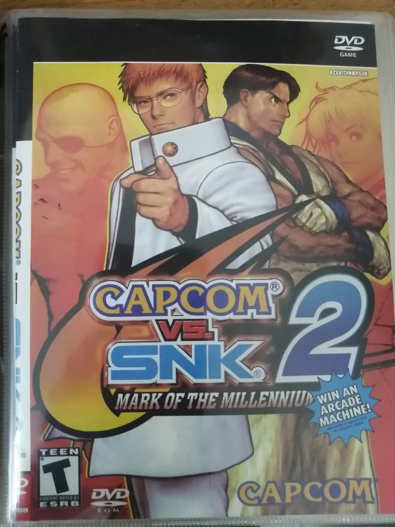 Ps2 Capcom vs SNK 2 The Mark Of Millennium (Gold Disc), Video Gaming ...