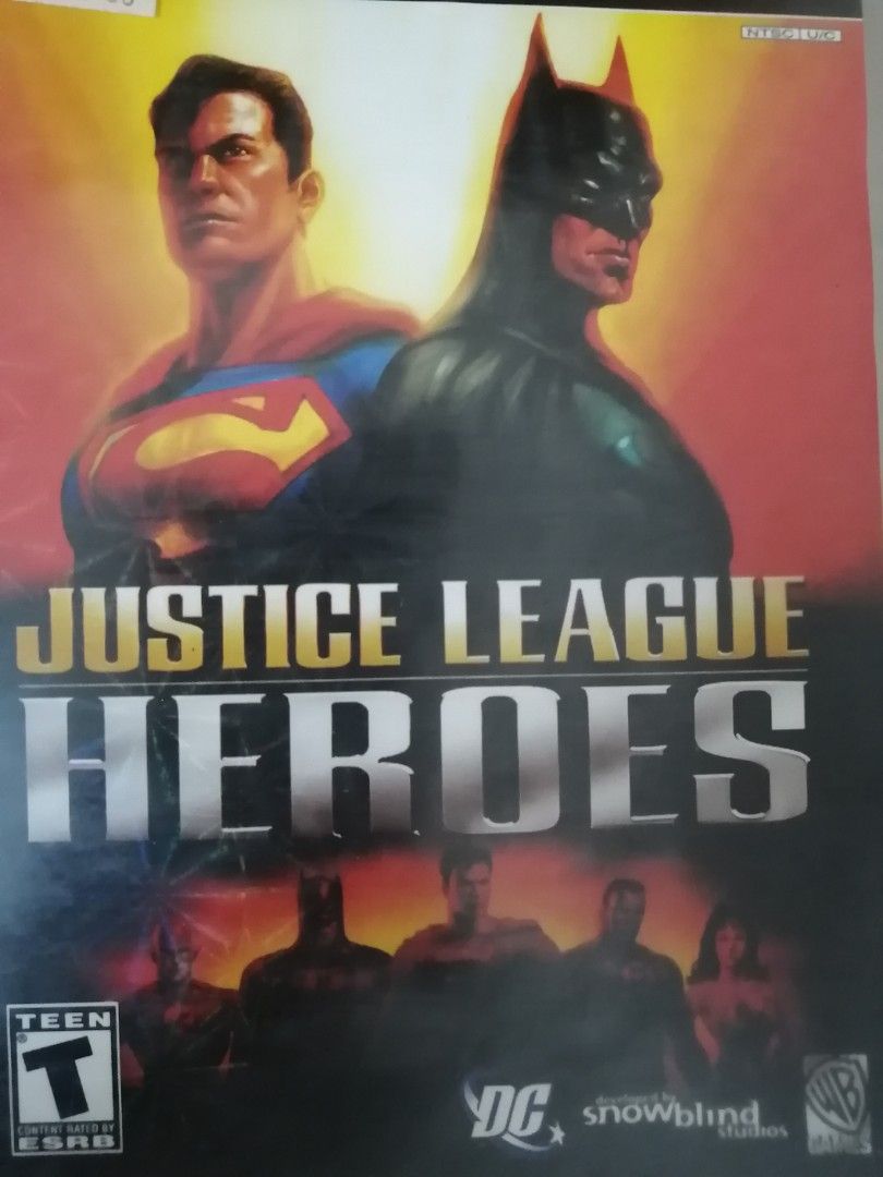 Justice league hotsell heroes ps2