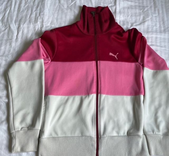 Puma outlet pink jacket