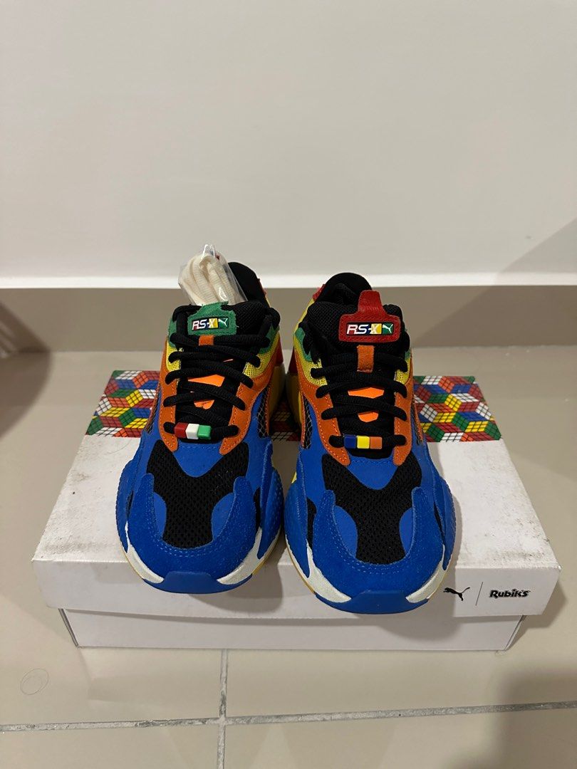Puma RS X Rubiks Men s Fashion Footwear Sneakers on Carousell
