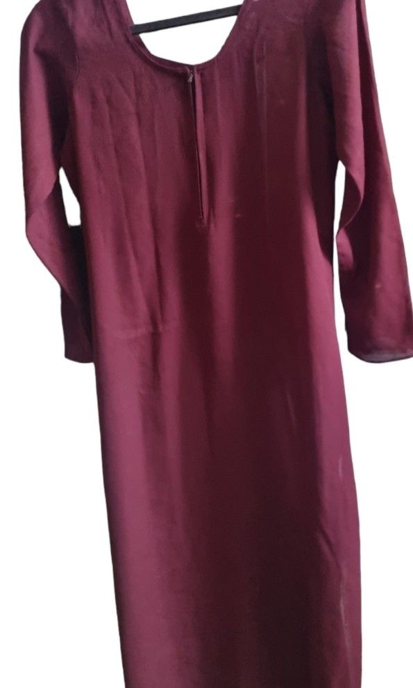 Maroon colour top punjabi