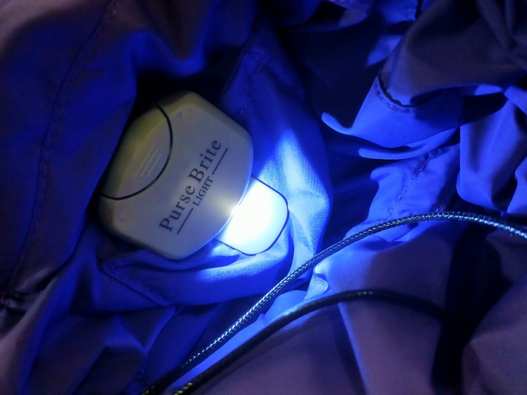 Purse Brite Lite Light LED Battery Powered Women s Fashion Watches Accessories Other Accessories on Carousell