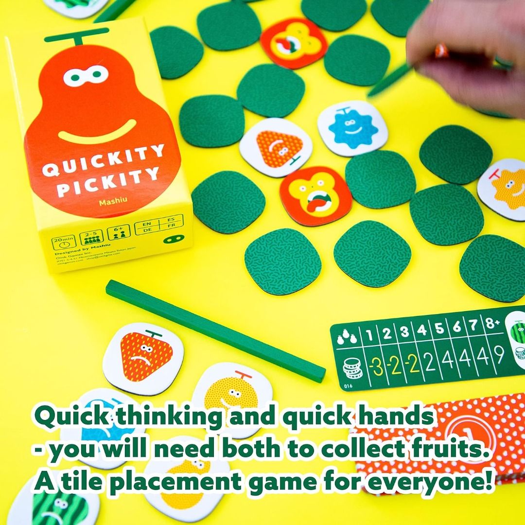 Quickity Pickity (original) Real-Time Board Game | Made by Oink Games ...