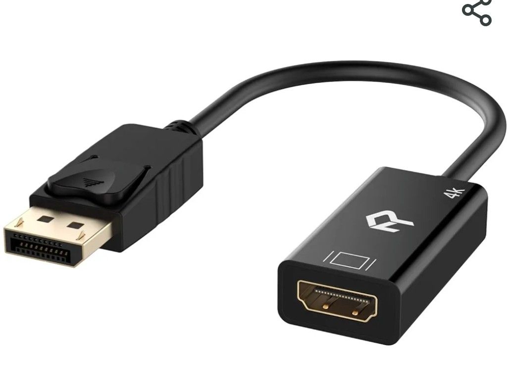 Conversor HDMI a DisplayPort - 4K