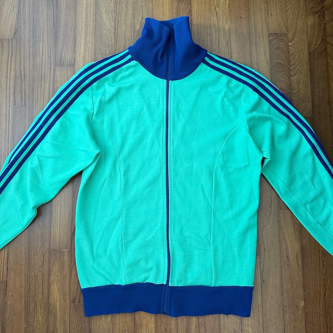 Rare 70 s Adidas Vintage Track Jacket Jersey Made in Yugoslavia