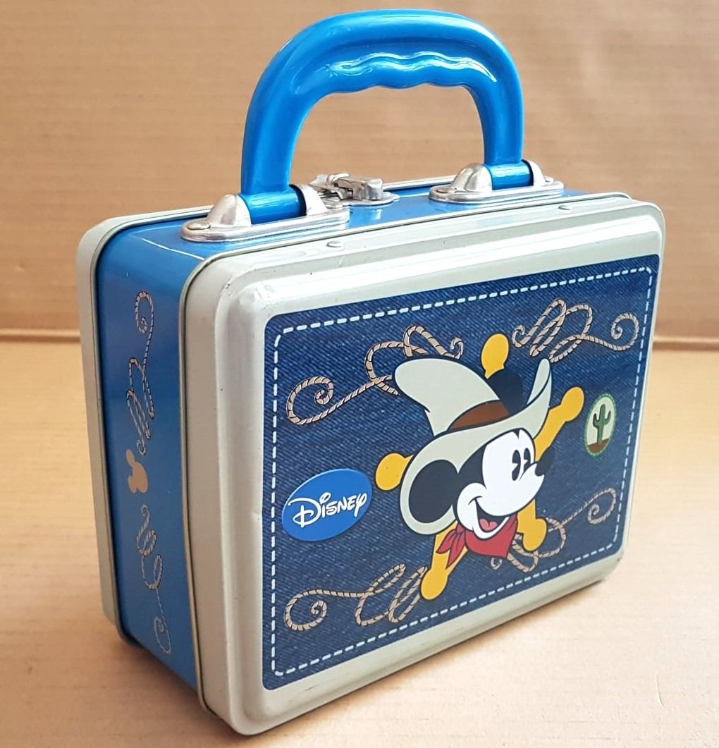 Mickey Tokyo Disneyland Black Bento Box Container - ID