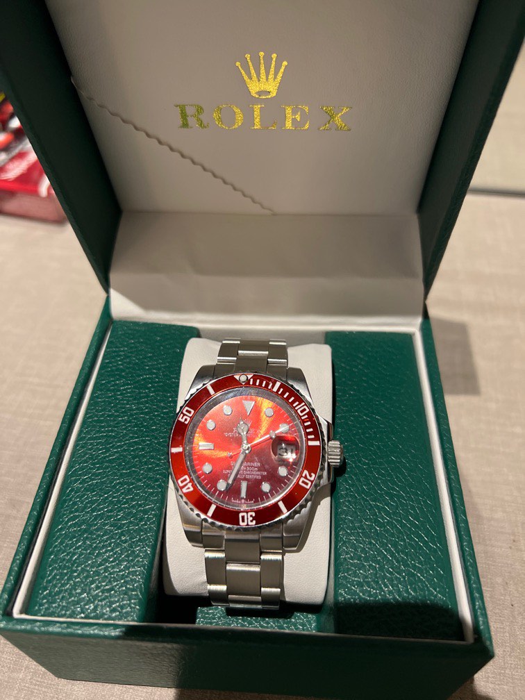 Rolex submariner red dial store