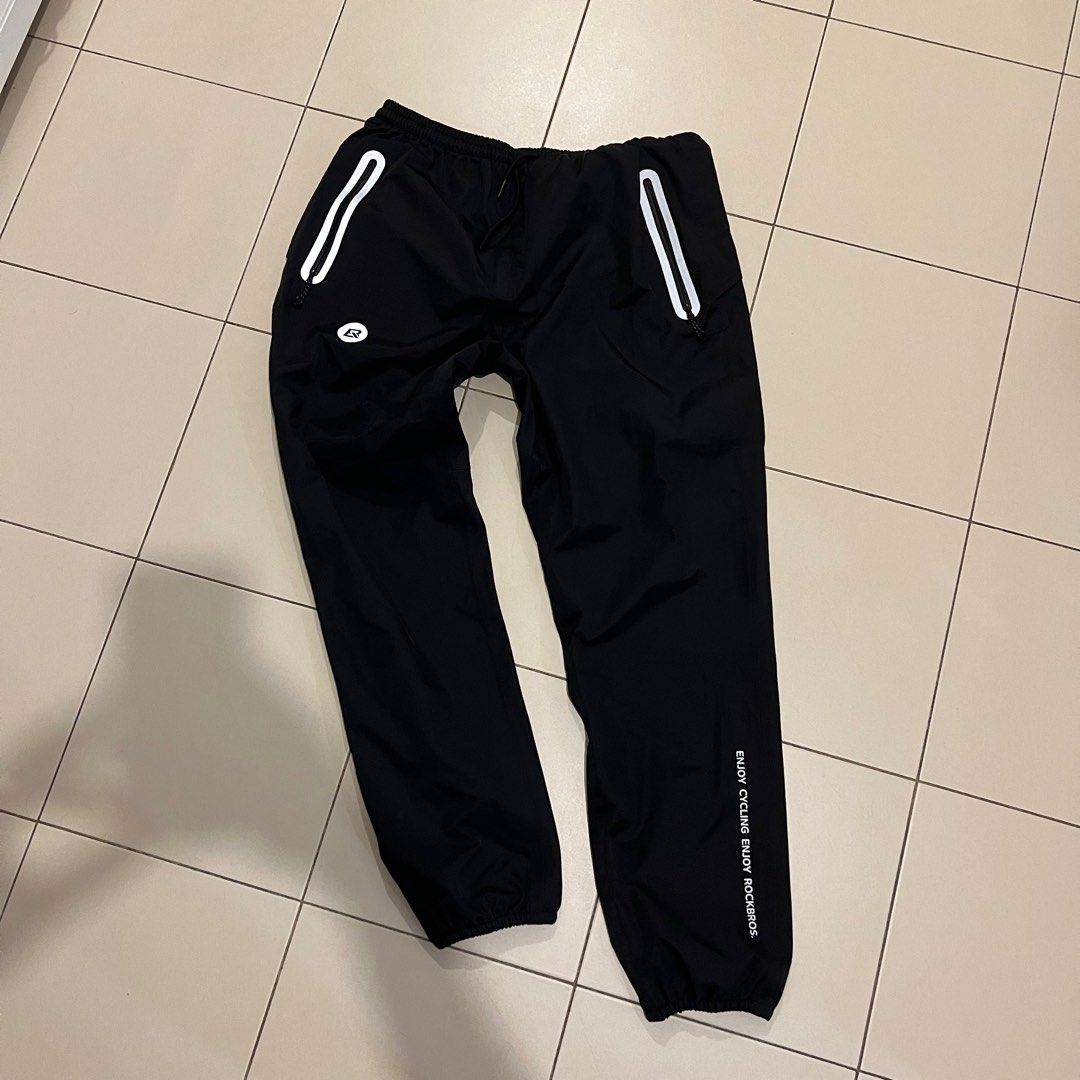 Rockbros XL rain pants waterproof for motorcycle black