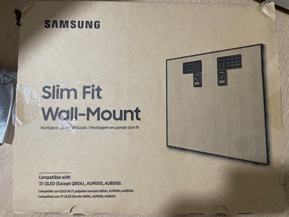Samsung Slim Fit Wall mount TV Home Appliances TV Entertainment