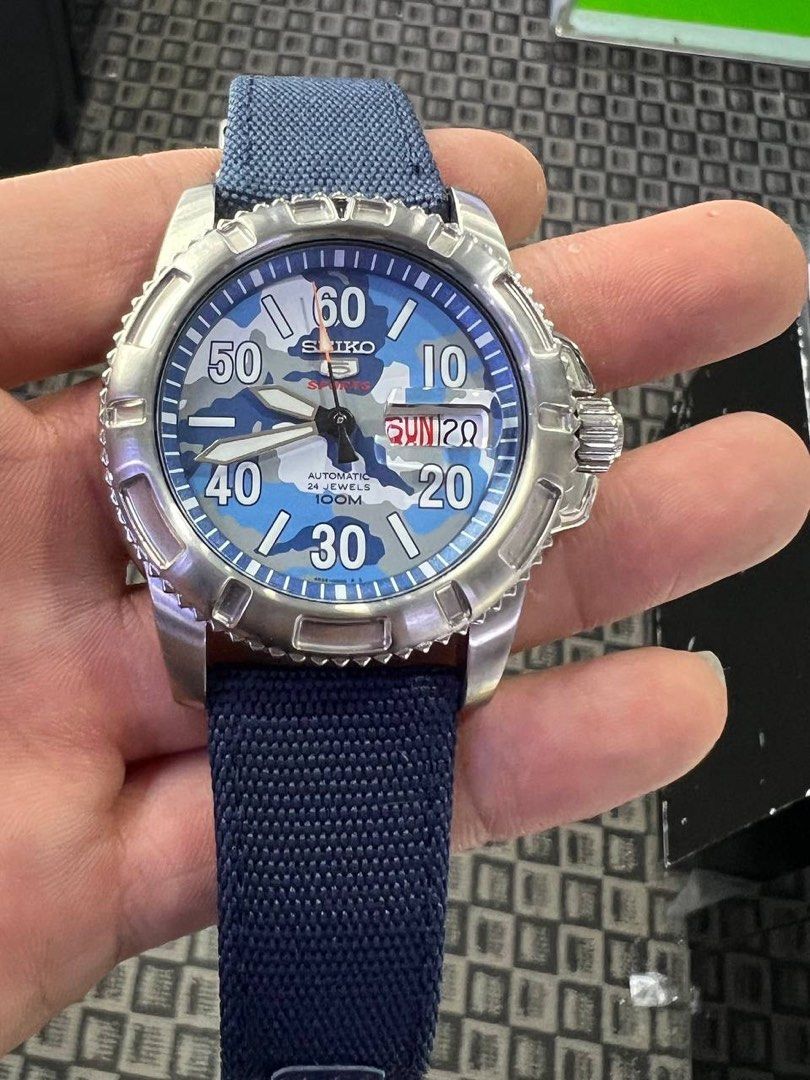 Seiko hotsell camo watch